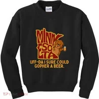 Uffda I Sure Could Gopher A Beer Mn Gopher Kids Sweatshirt thumb 0