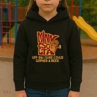 Uffda I Sure Could Gopher A Beer Mn Gopher Kids Hoodie thumb 3