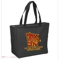 Uffda I Sure Could Gopher A Beer Mn Gopher Tote Bag thumb 2