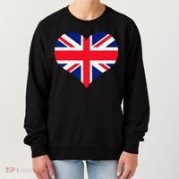 Union Jack British Flag Heart British Isles Women's Sweatshirt thumb 0