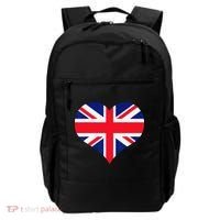 Union Jack British Flag Heart British Isles Backpack thumb 0