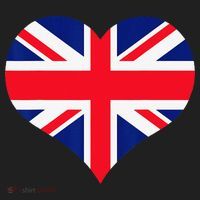 Union Jack British Flag Heart British Isles Beanie thumb 2