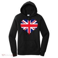 Union Jack British Flag Heart British Isles Women's Hoodie thumb 0