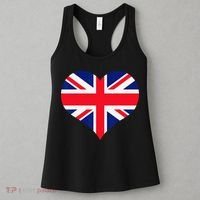 Union Jack British Flag Heart British Isles Women's Tank Top thumb 3