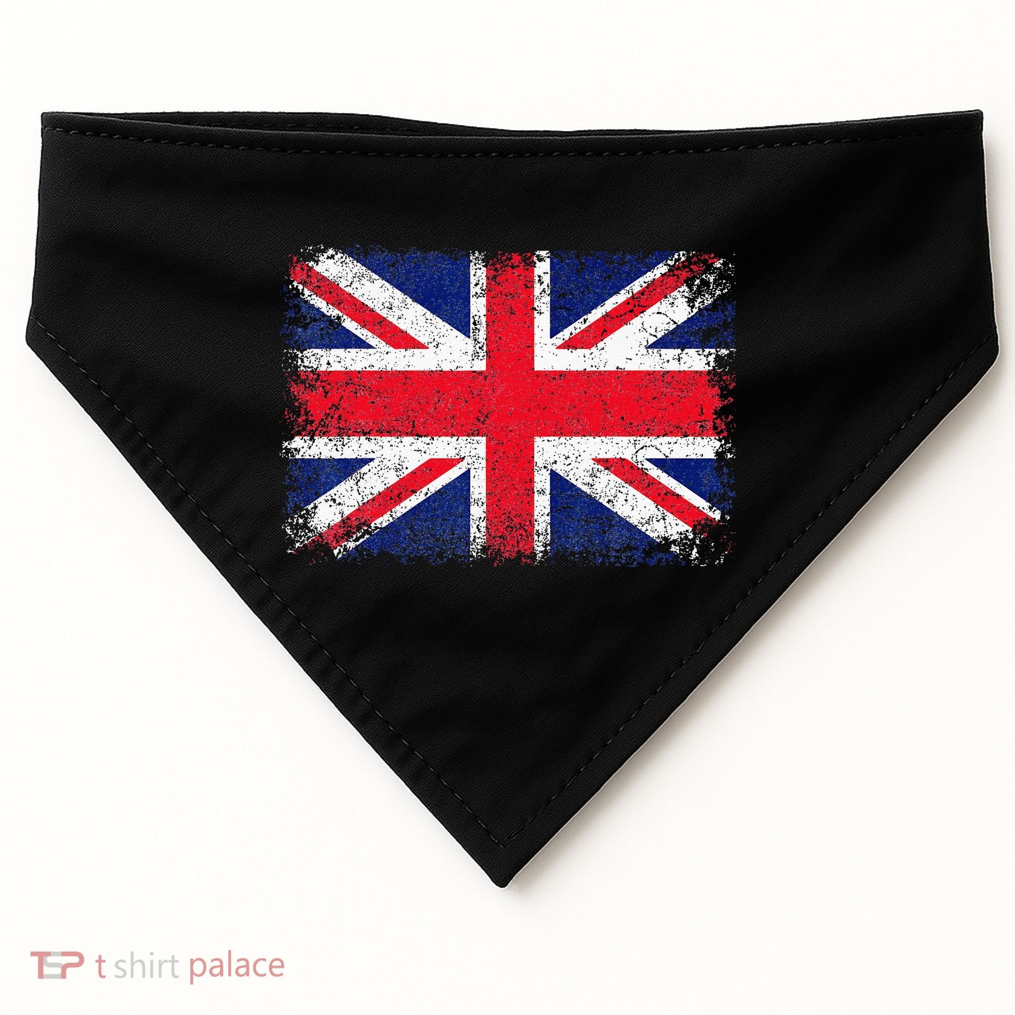 UNION JACK FLAG UNITED KINGDOM GREAT BRITAIN ENGLAND USA-Made Doggie Bandana