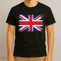 UNION JACK FLAG UNITED KINGDOM GREAT BRITAIN ENGLAND T-Shirt thumb 3