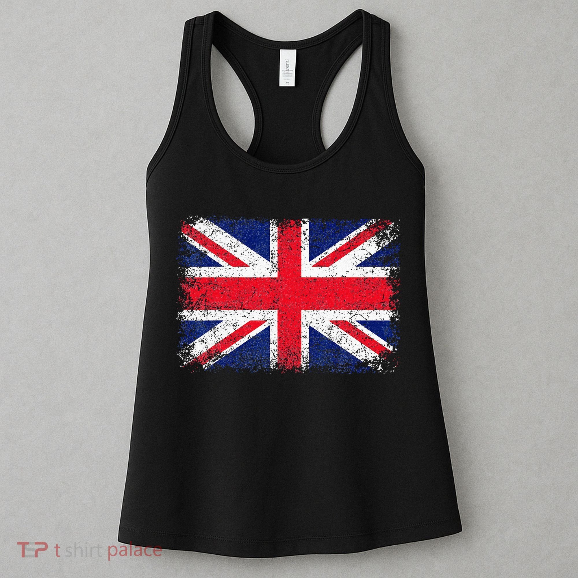 UNION JACK FLAG UNITED KINGDOM GREAT BRITAIN ENGLAND Women's Tank Top