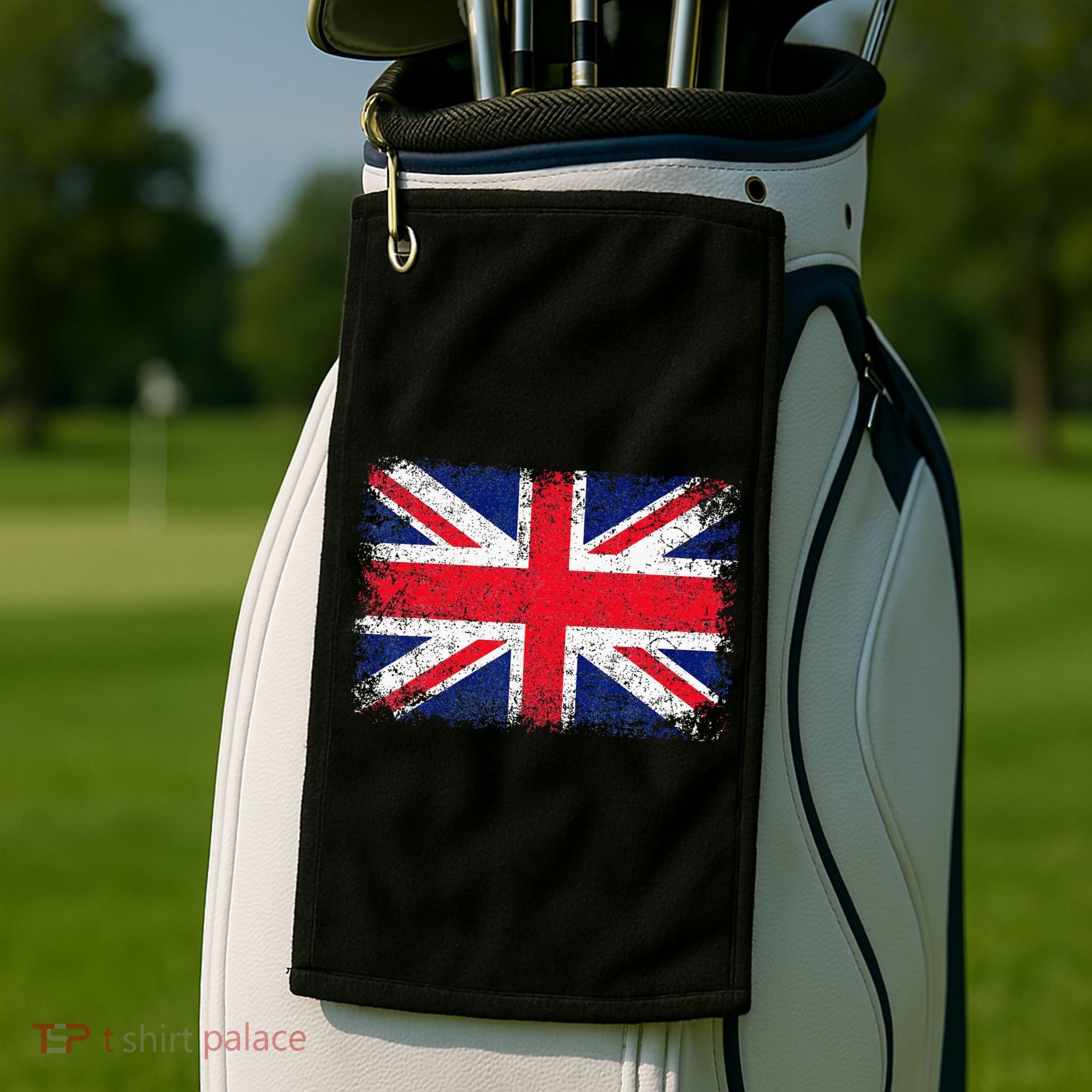 UNION JACK FLAG UNITED KINGDOM GREAT BRITAIN ENGLAND Golf Towel