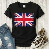 UNION JACK FLAG UNITED KINGDOM GREAT BRITAIN ENGLAND Women's T-Shirt thumb 3