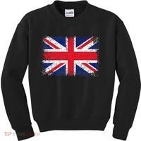 UNION JACK FLAG UNITED KINGDOM GREAT BRITAIN ENGLAND Kids Sweatshirt thumb 0