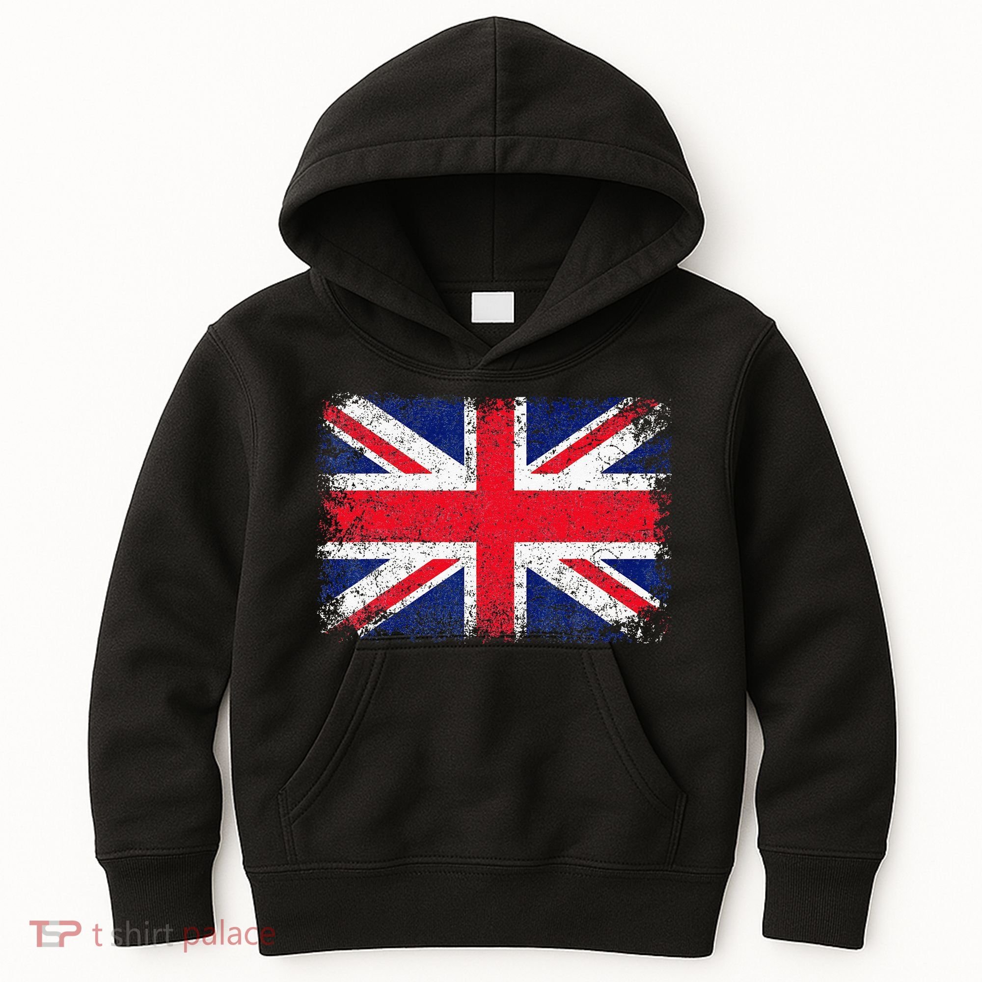 UNION JACK FLAG UNITED KINGDOM GREAT BRITAIN ENGLAND Kids Hoodie