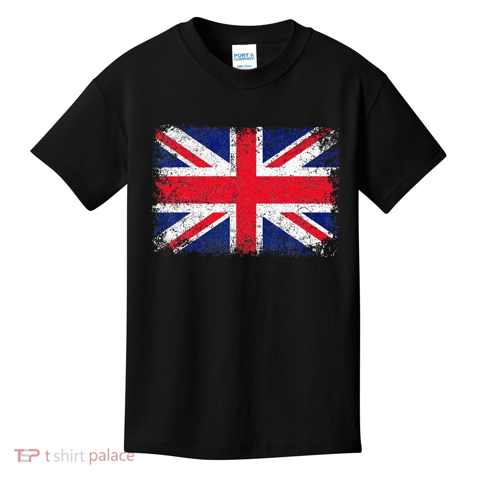 UNION JACK FLAG UNITED KINGDOM GREAT BRITAIN ENGLAND Kids T-Shirt
