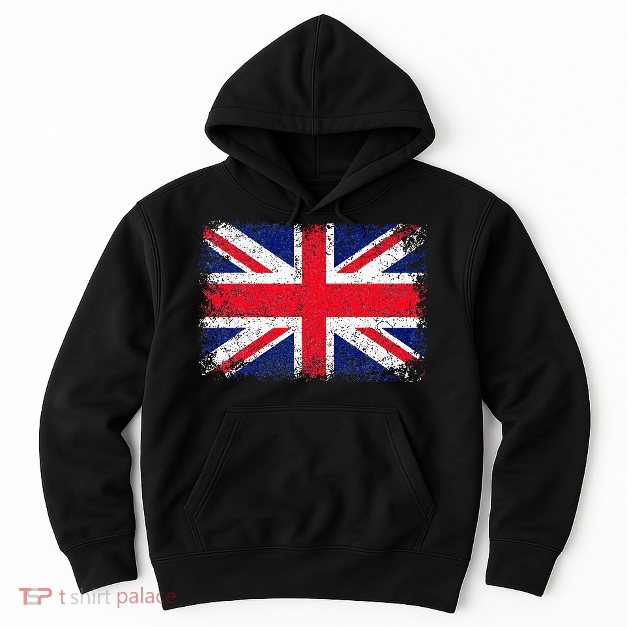 Union Jack Flag United Kingdom Great Britain England Hoodie