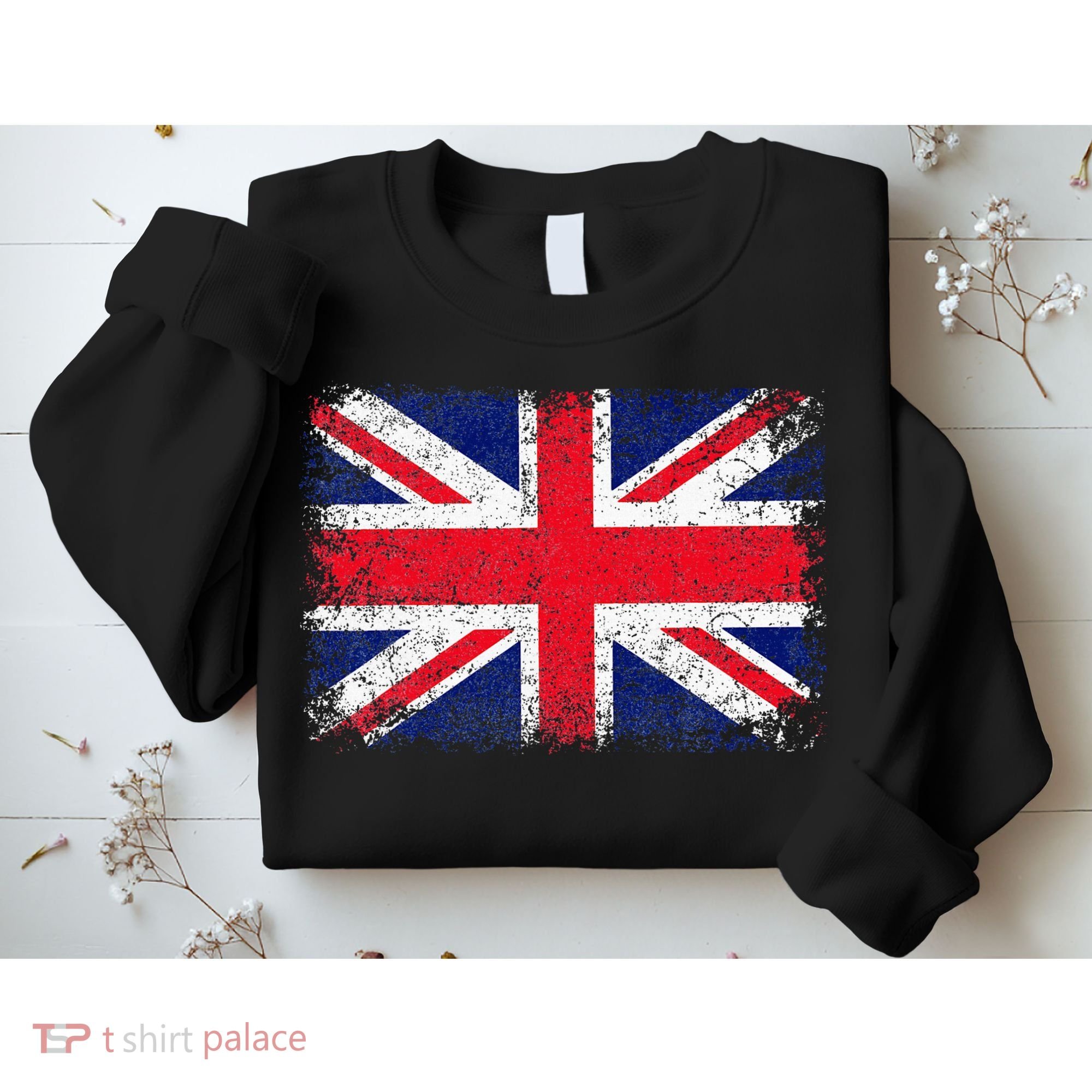 Union Jack Flag United Kingdom Great Britain England Sweatshirt