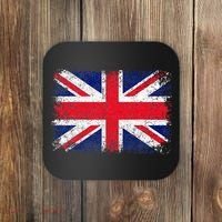 Union Jack Flag United Kingdom Great Britain England Coaster thumb 0