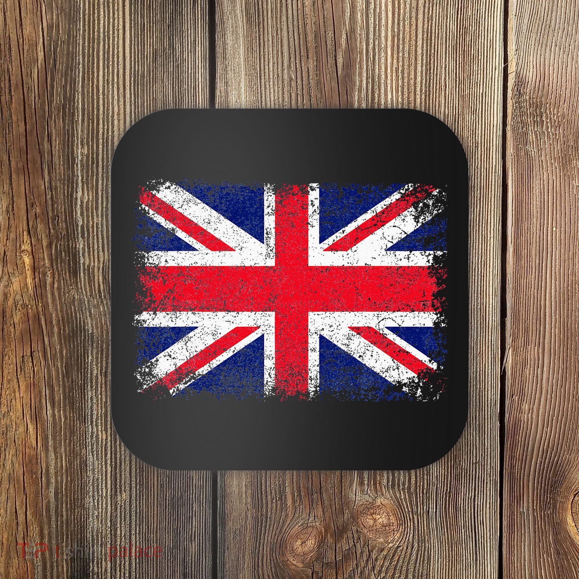 Union Jack Flag United Kingdom Great Britain England Coaster