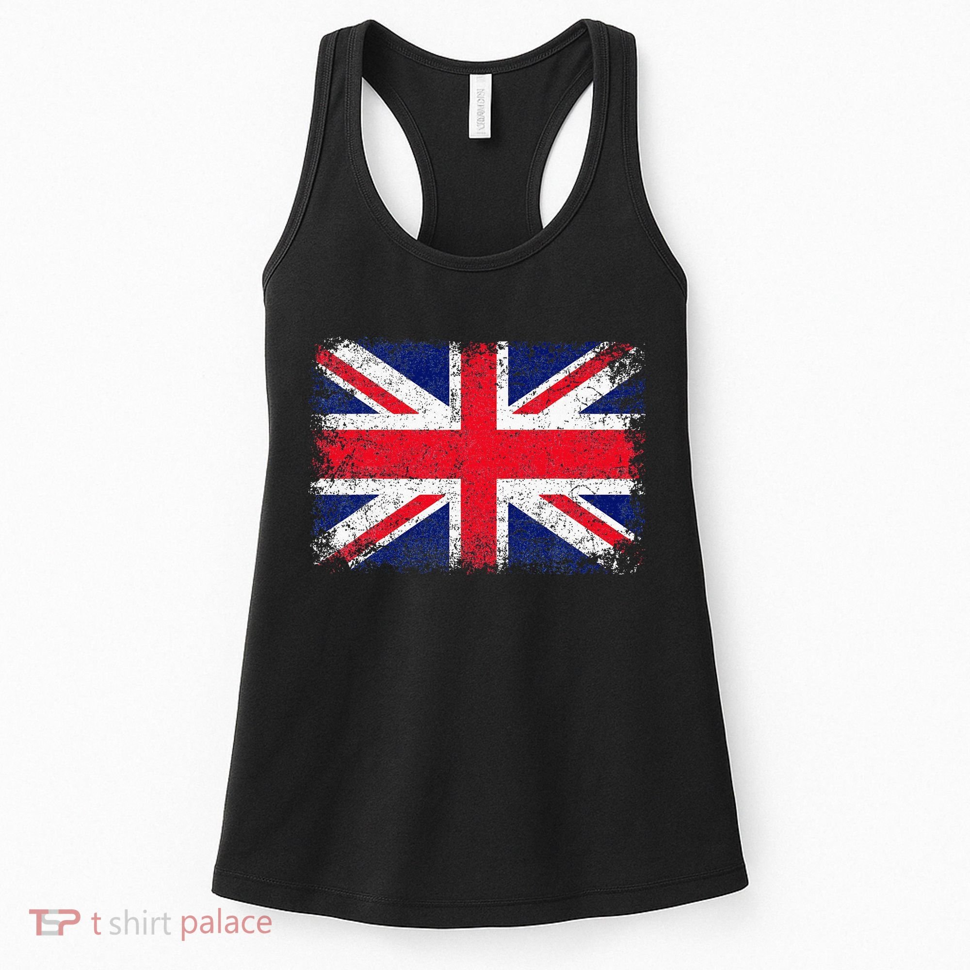Union Jack Flag United Kingdom Great Britain England Women's Tank Top