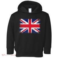 Union Jack Flag United Kingdom Great Britain England Toddler Hoodie thumb 0