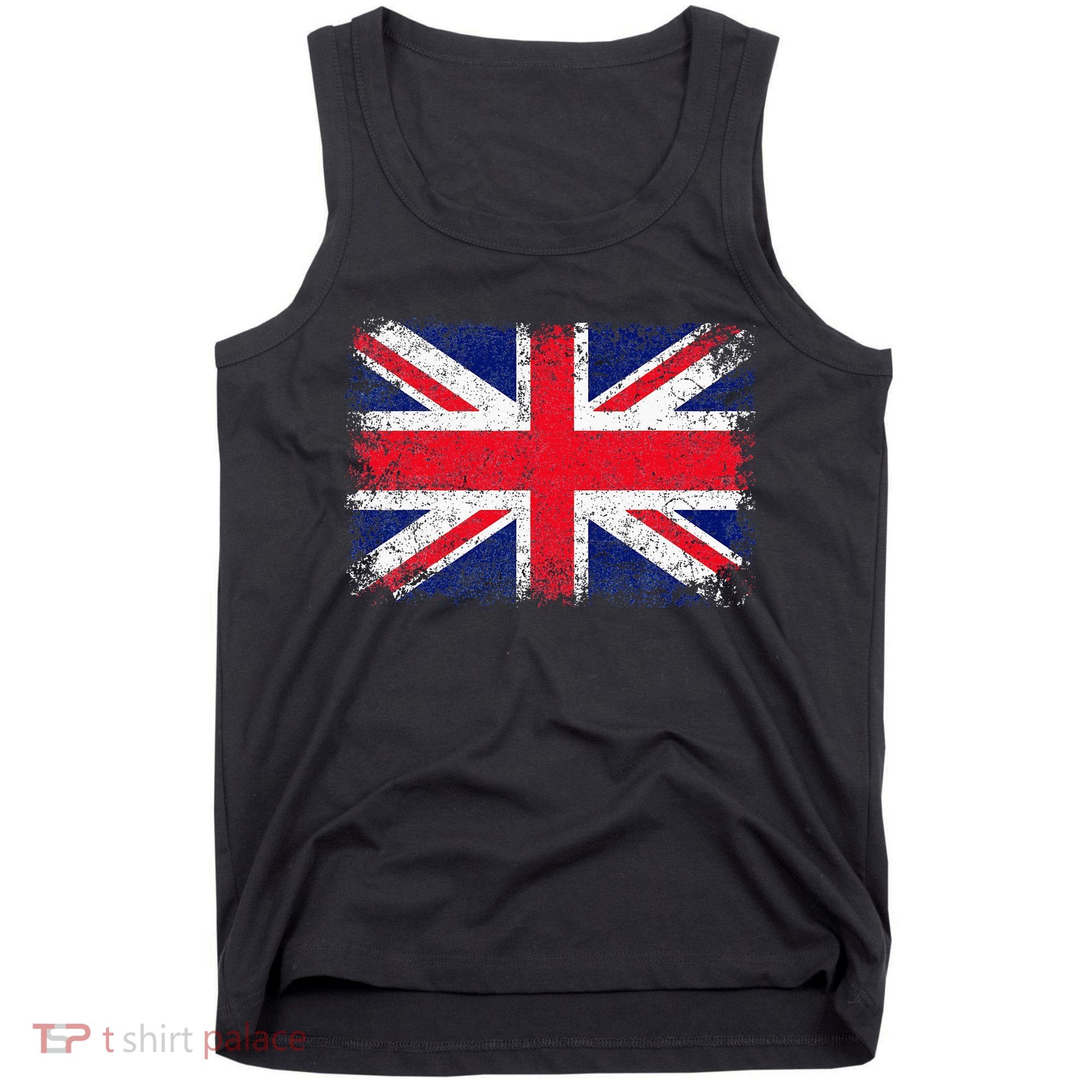 Union Jack Flag United Kingdom Great Britain England Tank Top