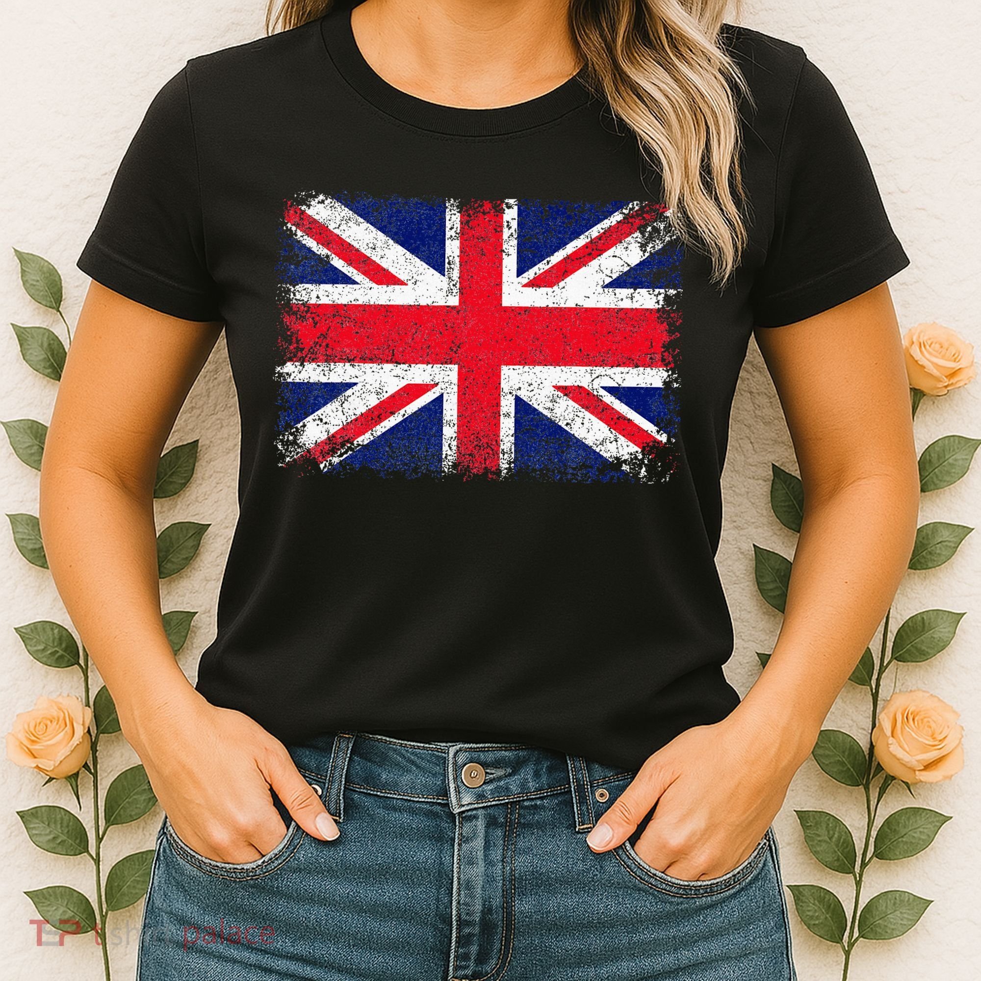 Union Jack Flag United Kingdom Great Britain England Women's T-Shirt
