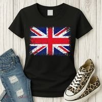 Union Jack Flag United Kingdom Great Britain England Women's T-Shirt thumb 3