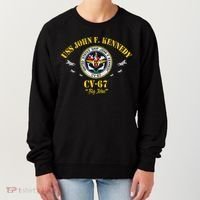 Uss John F. Kennedy Cv67 Aircraft Carrier Veteran Flag Women's Sweatshirt thumb 0