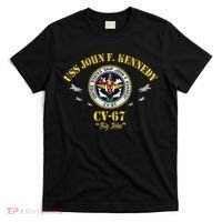 Uss John F. Kennedy Cv67 Aircraft Carrier Veteran Flag T-Shirt thumb 0