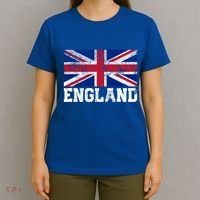 Union Jack Flag Uk England United Kingdom Roots Gift T-Shirt thumb 4