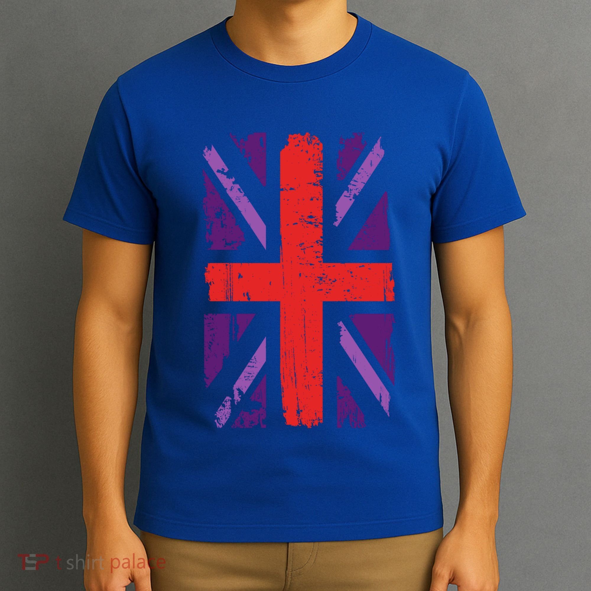 Union Jack Idea For United Kingdom And Platinum Jubilee Gift T-Shirt