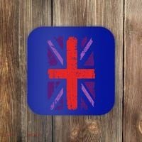 Union Jack Idea For United Kingdom And Platinum Jubilee Gift Coaster thumb 0