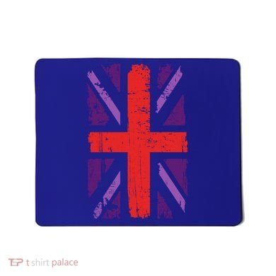 Union Jack Idea For United Kingdom And Platinum Jubilee Gift Mousepad