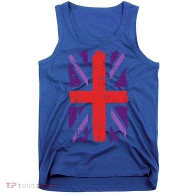 Union Jack Idea For United Kingdom And Platinum Jubilee Gift Tank Top
