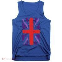 Union Jack Idea For United Kingdom And Platinum Jubilee Gift Tank Top thumb 0