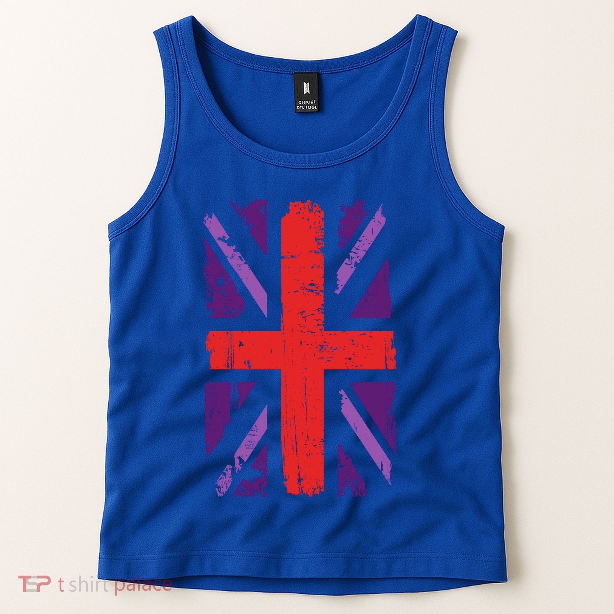 Union Jack Idea For United Kingdom And Platinum Jubilee Gift Tank Top