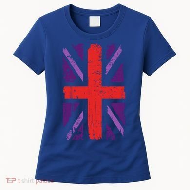 Union Jack Idea For United Kingdom And Platinum Jubilee Gift Women's T-Shirt
