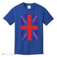 Union Jack Idea For United Kingdom And Platinum Jubilee Gift Kids T-Shirt thumb 0