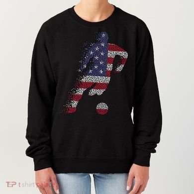 USA Jersey Soccer Women's Sweatshirt
