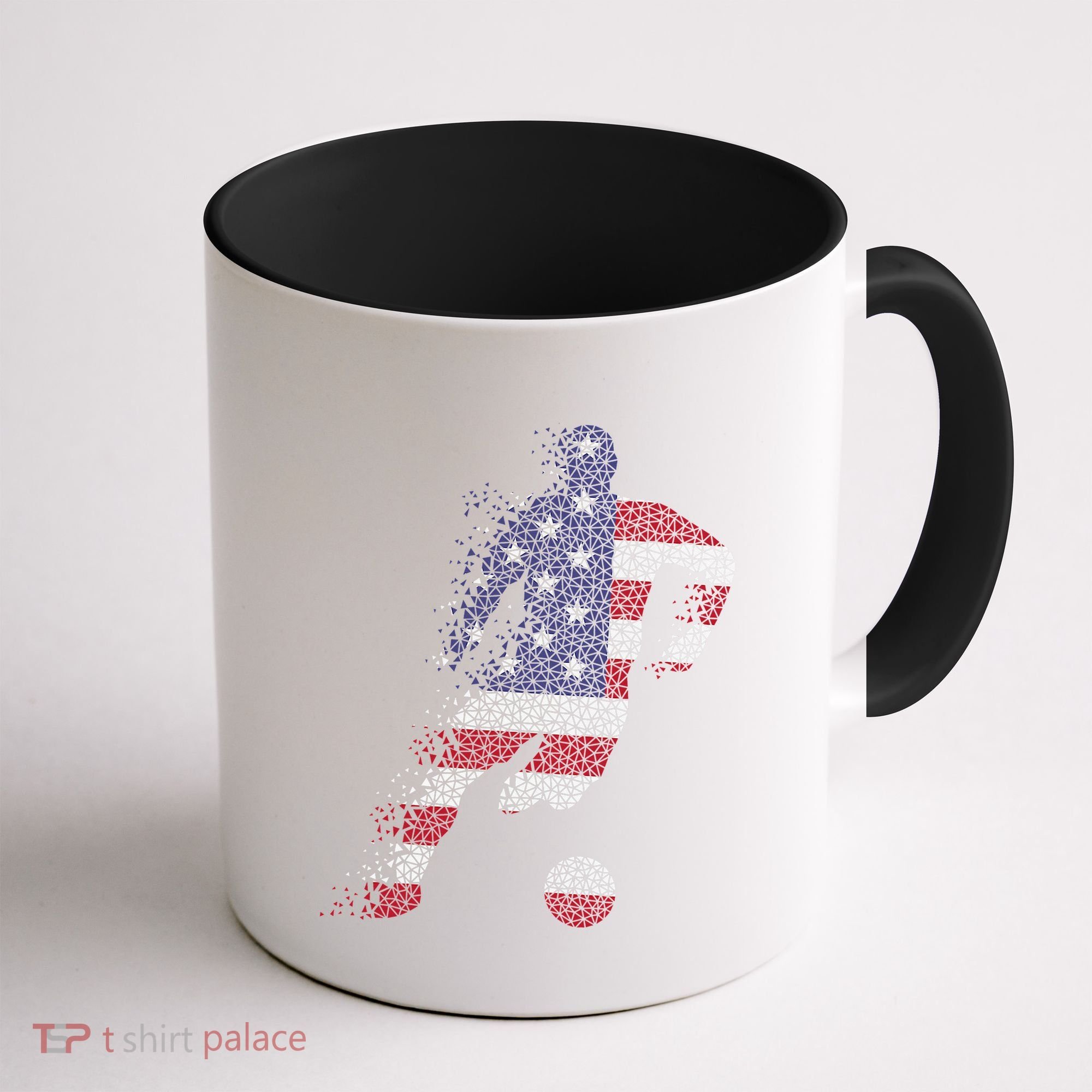 USA Jersey Soccer Coffee Mug