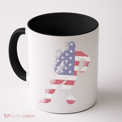 USA Jersey Soccer Coffee Mug