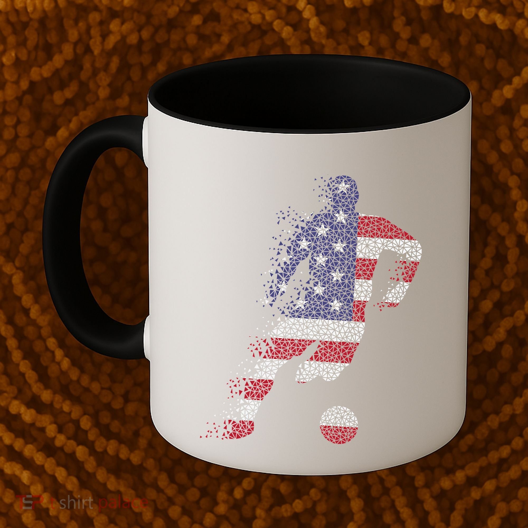 USA Jersey Soccer Coffee Mug