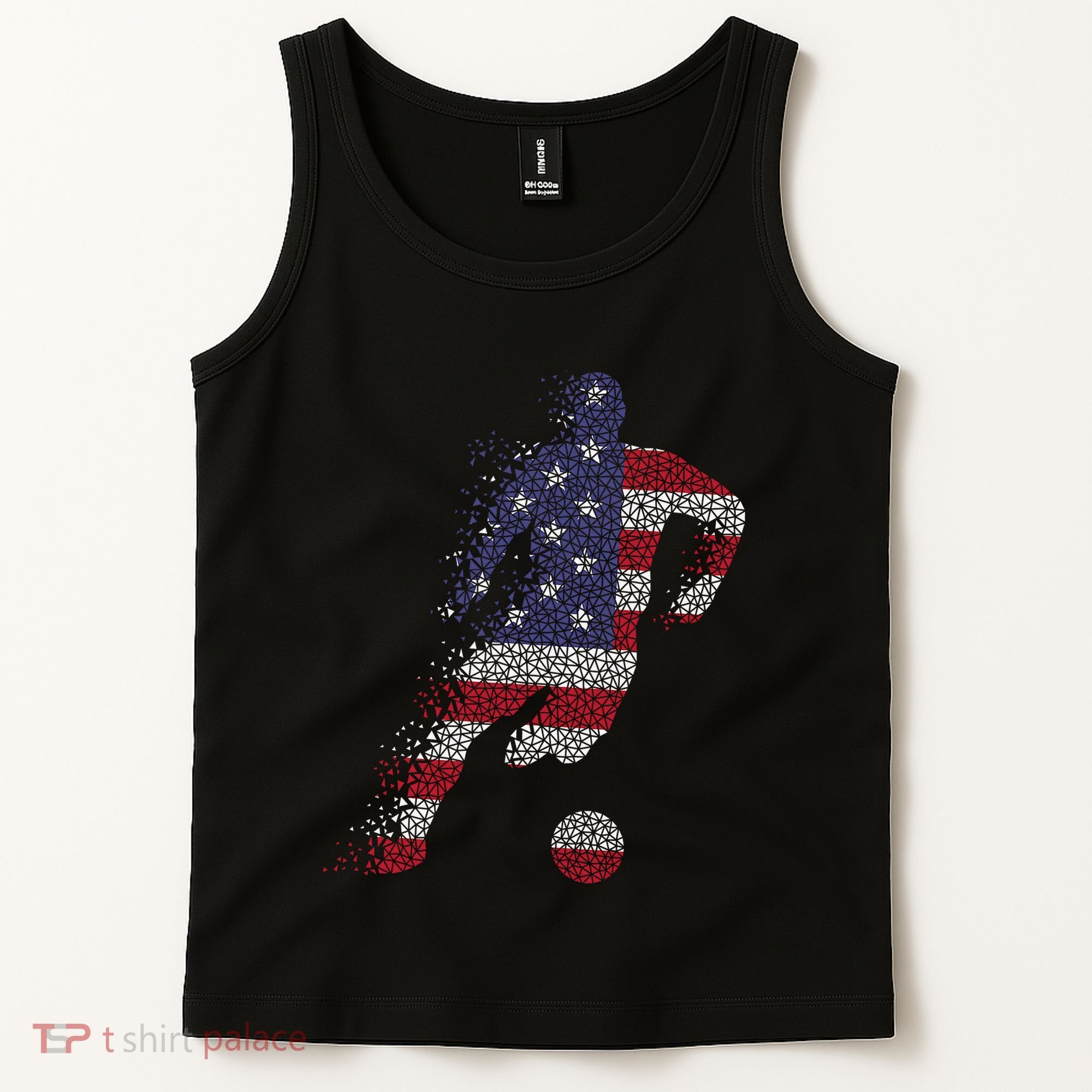 USA Jersey Soccer Tank Top