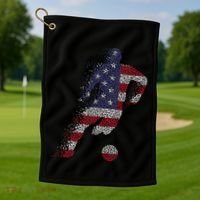 USA Jersey Soccer Golf Towel thumb 1