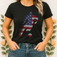 USA Jersey Soccer Women's T-Shirt thumb 2