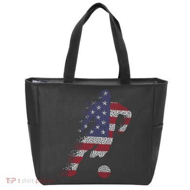 USA Jersey Soccer Tote Bag