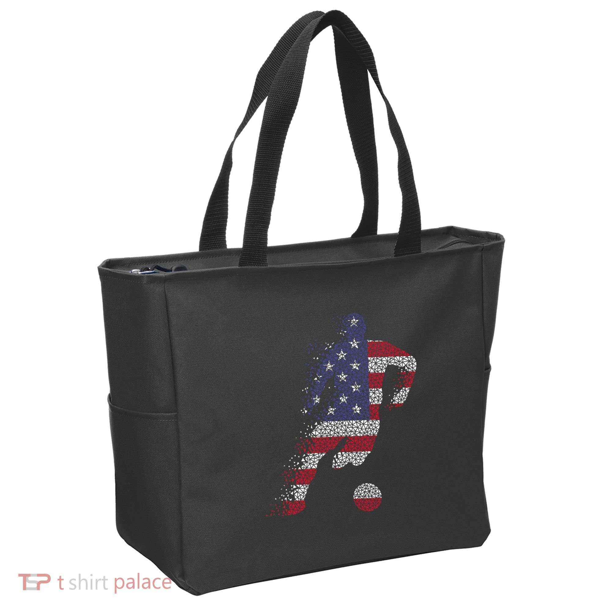 USA Jersey Soccer Tote Bag