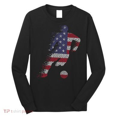 USA Jersey Soccer Long Sleeve Shirt