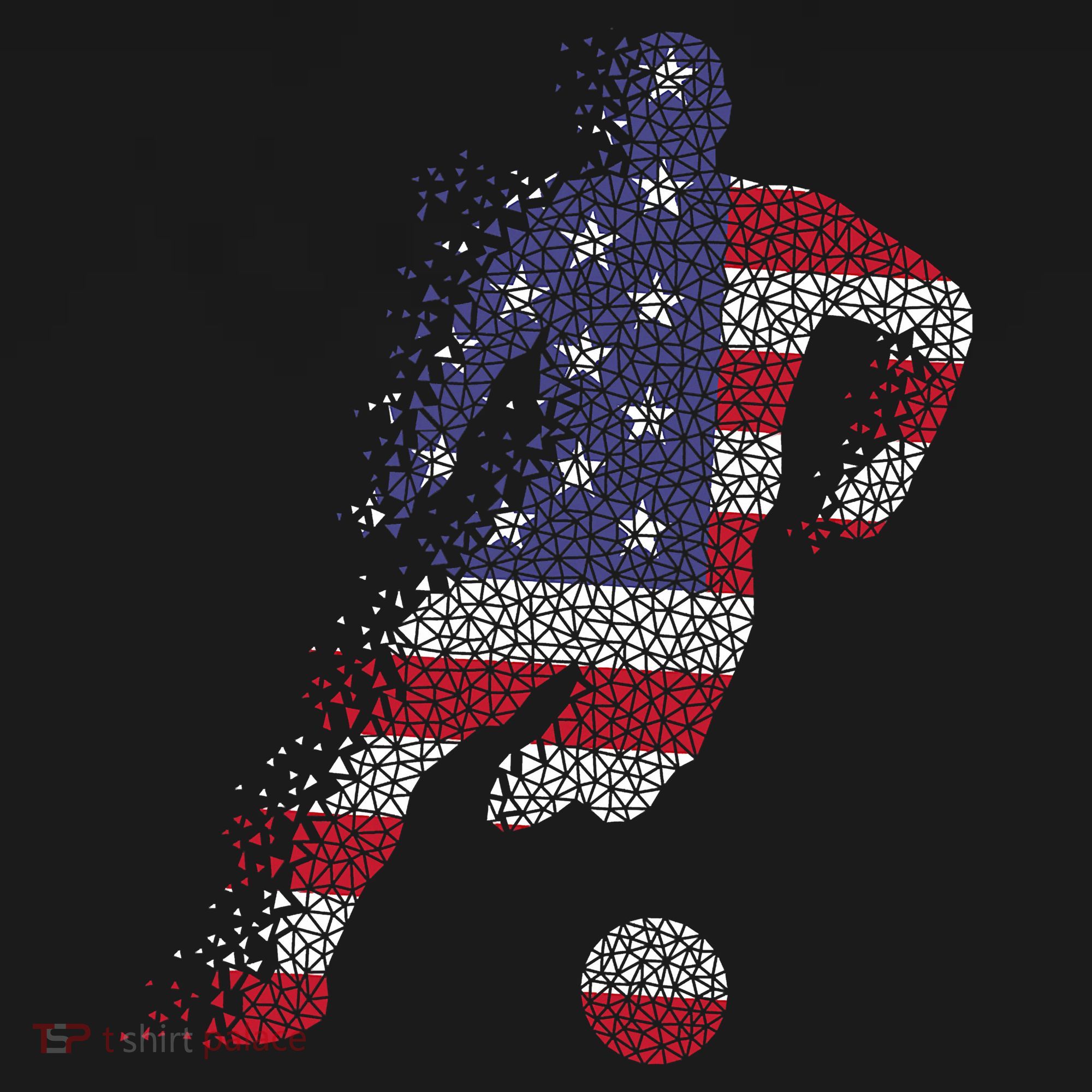 USA Jersey Soccer Long Sleeve Shirt