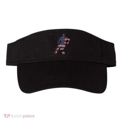 USA Jersey Soccer Visor