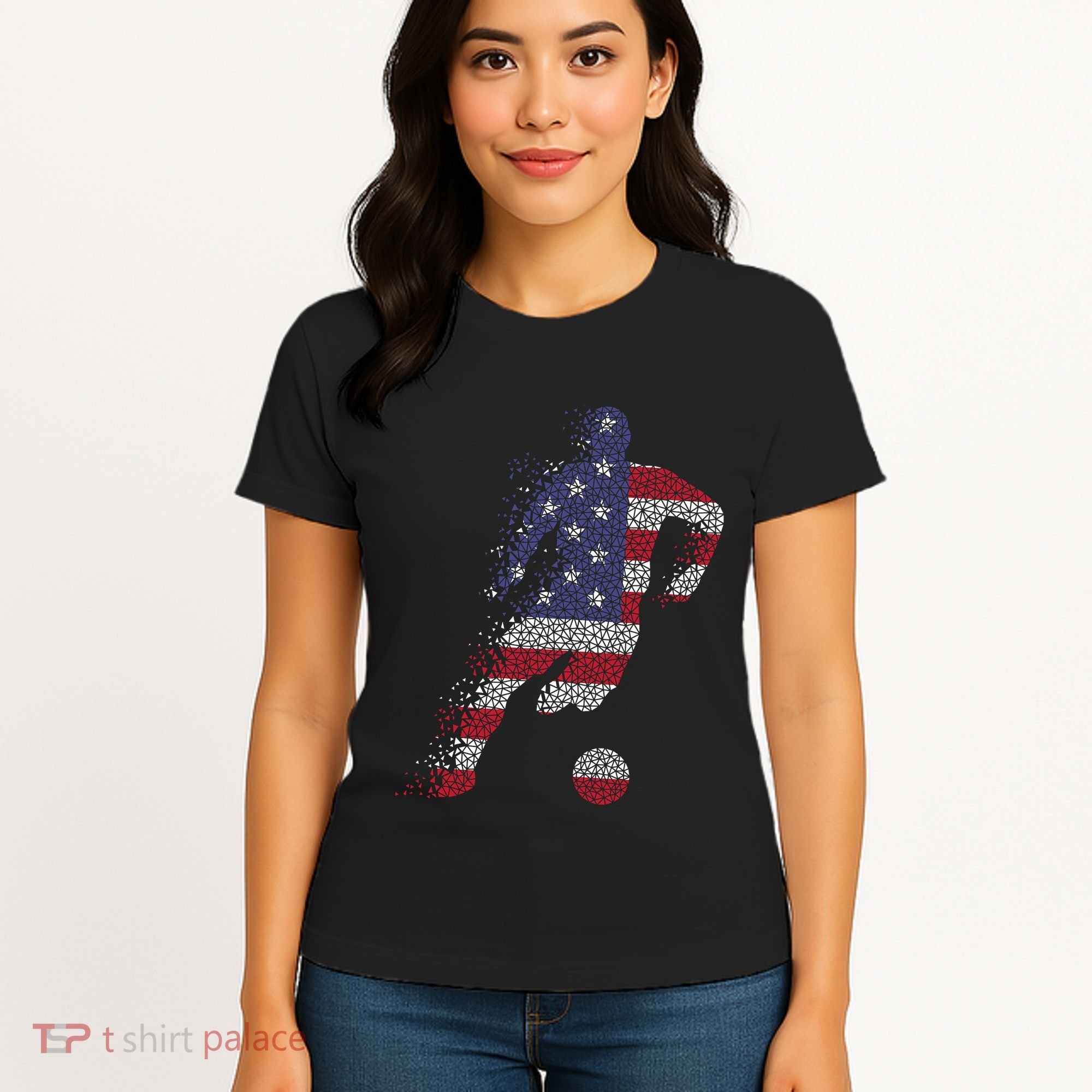USA Jersey Soccer Women's T-Shirt
