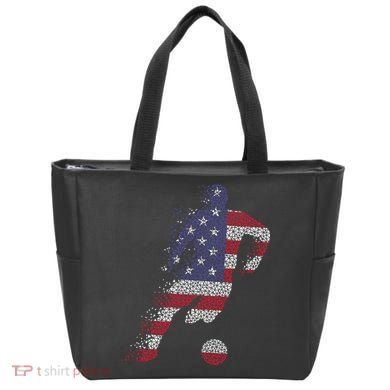 USA Jersey Soccer Tote Bag